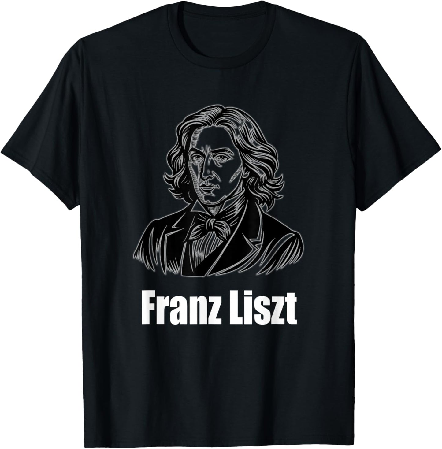 Franz Liszt T-Shirt - T-Shirt | Black