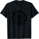 Cool Viking Yggdrasil Norse Tree of Life Graphic T-Shirt - T-Shirt | Black