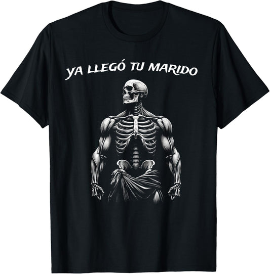 Calacas Chidas Gym | Mexican Sayings Funny Sarcasm Slang T-Shirt - T-Shirt | Black