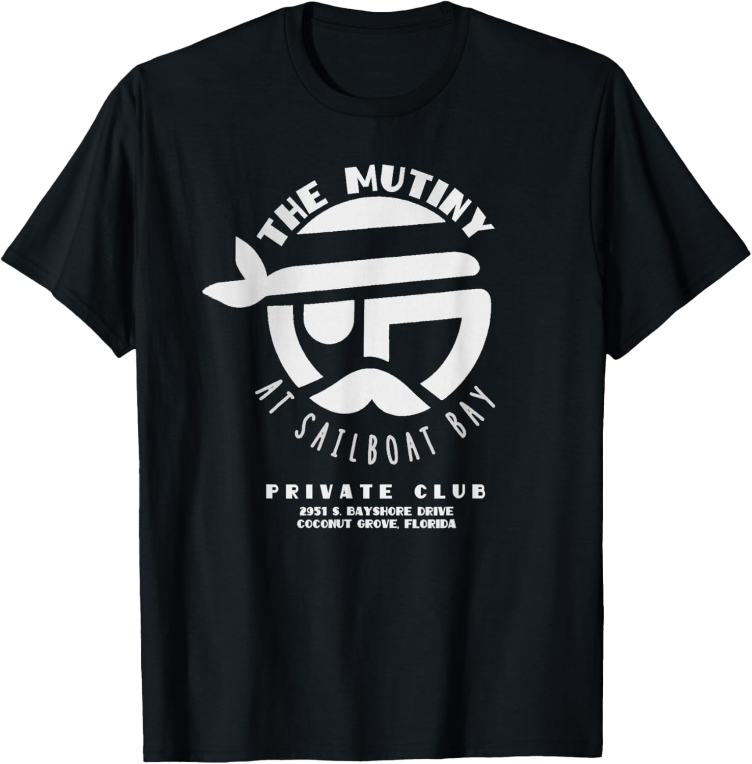 The Mutiny at Sailboat Bay: Private Club T-Shirt - T-Shirt | Black