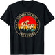 Pop the Man the Myth the Legend Father's Day for Grandpa T-Shirt - T-Shirt | Black