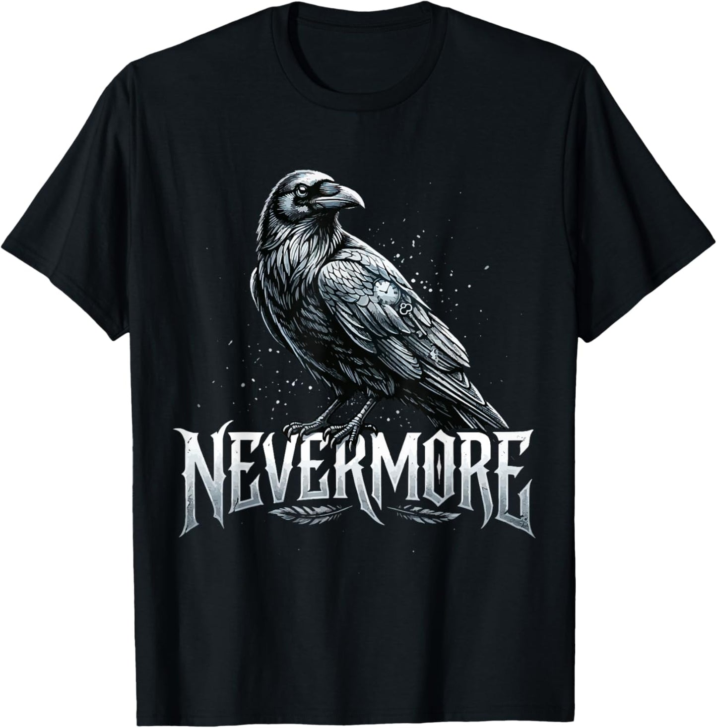 Raven Nevermore T-Shirt - T-Shirt | Black