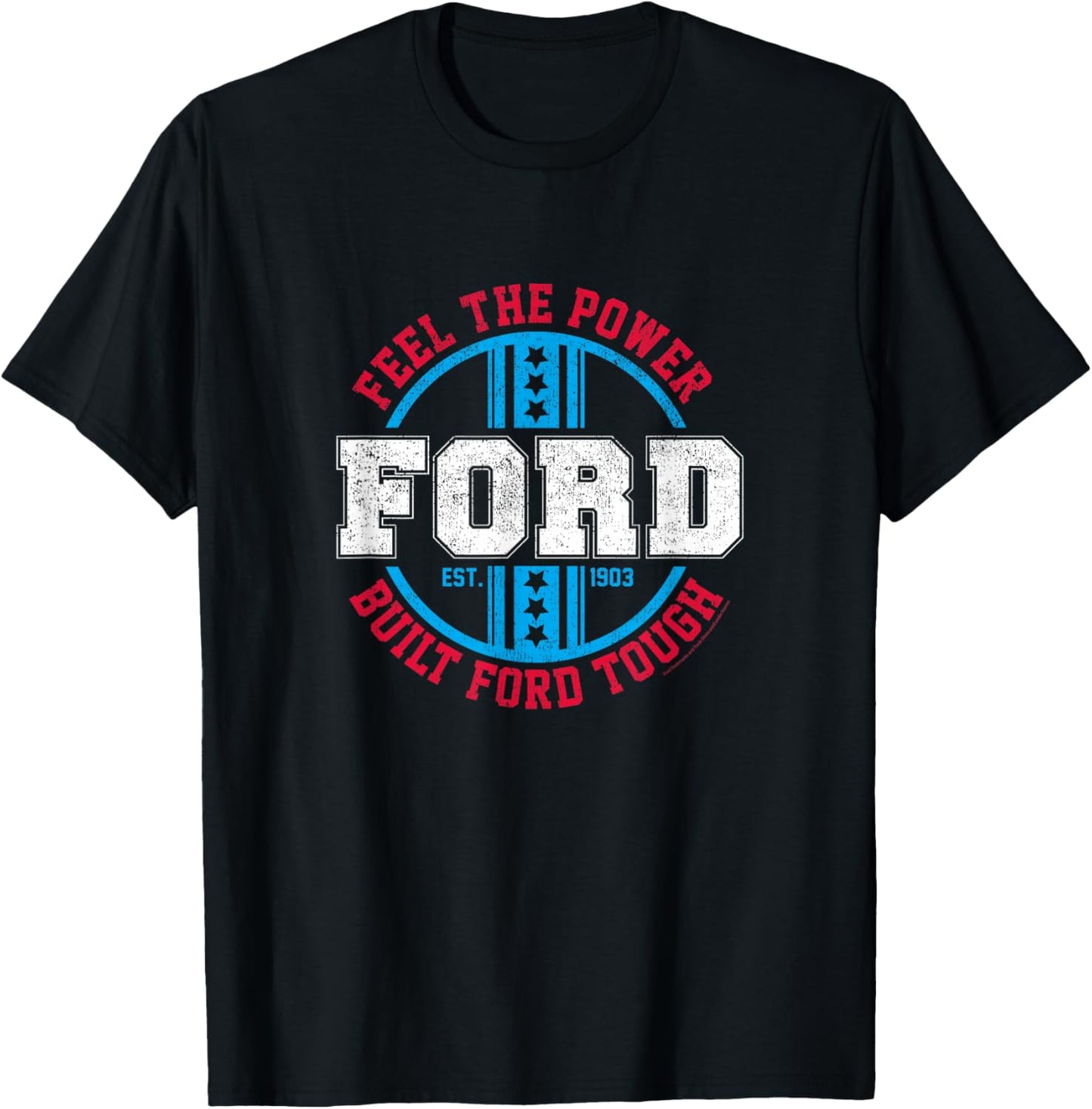 Ford - Feel the Power T-Shirt - T-Shirt | Black