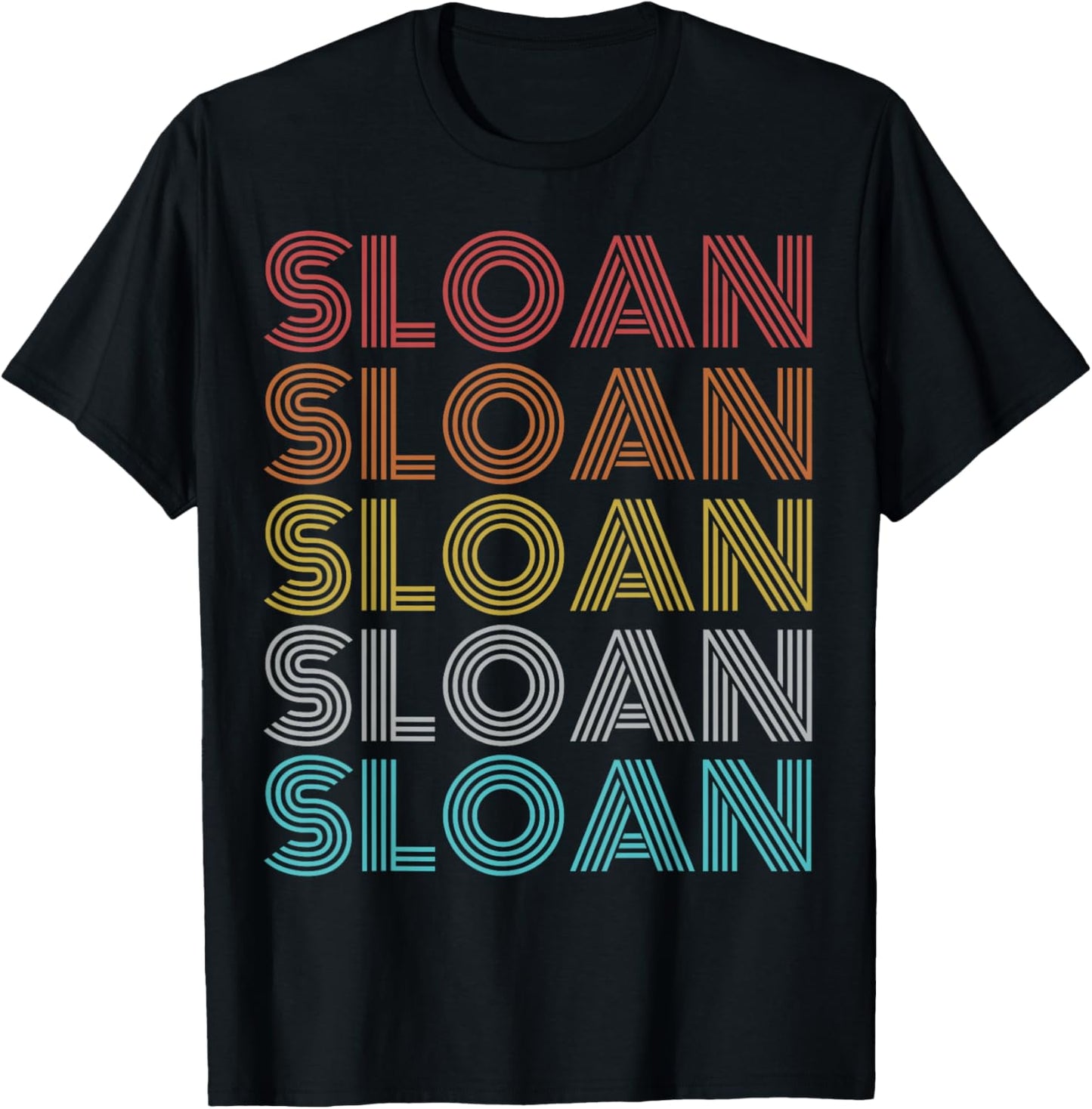 Retro Vintage Sloan T-Shirt - T-Shirt | Black