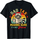 Dad Tax Making Sure Its Not Poison Raccoon Funny Fathers Day T-Shirt - T-Shirt | Black