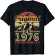 Vintage Cadeau Anniversaire 50 Ans pour Né en Mai 1976 T-Shirt - T-Shirt | Black