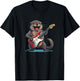 Cute rocking Otter Costume for Adults and Kids T-Shirt - T-Shirt | Black