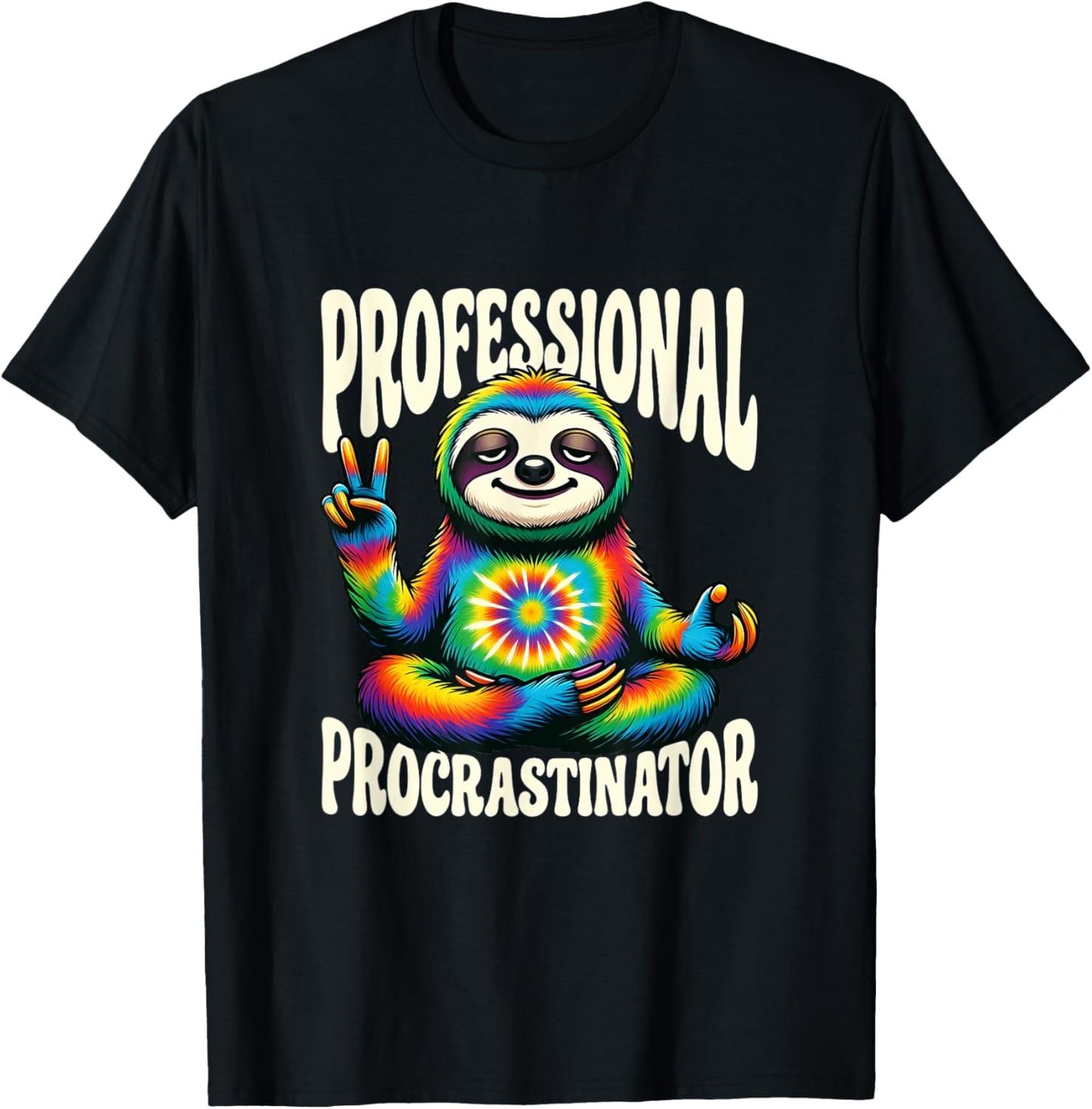 Humour Professionnel de Blague procrastinateur T-Shirt - T-Shirt | Black