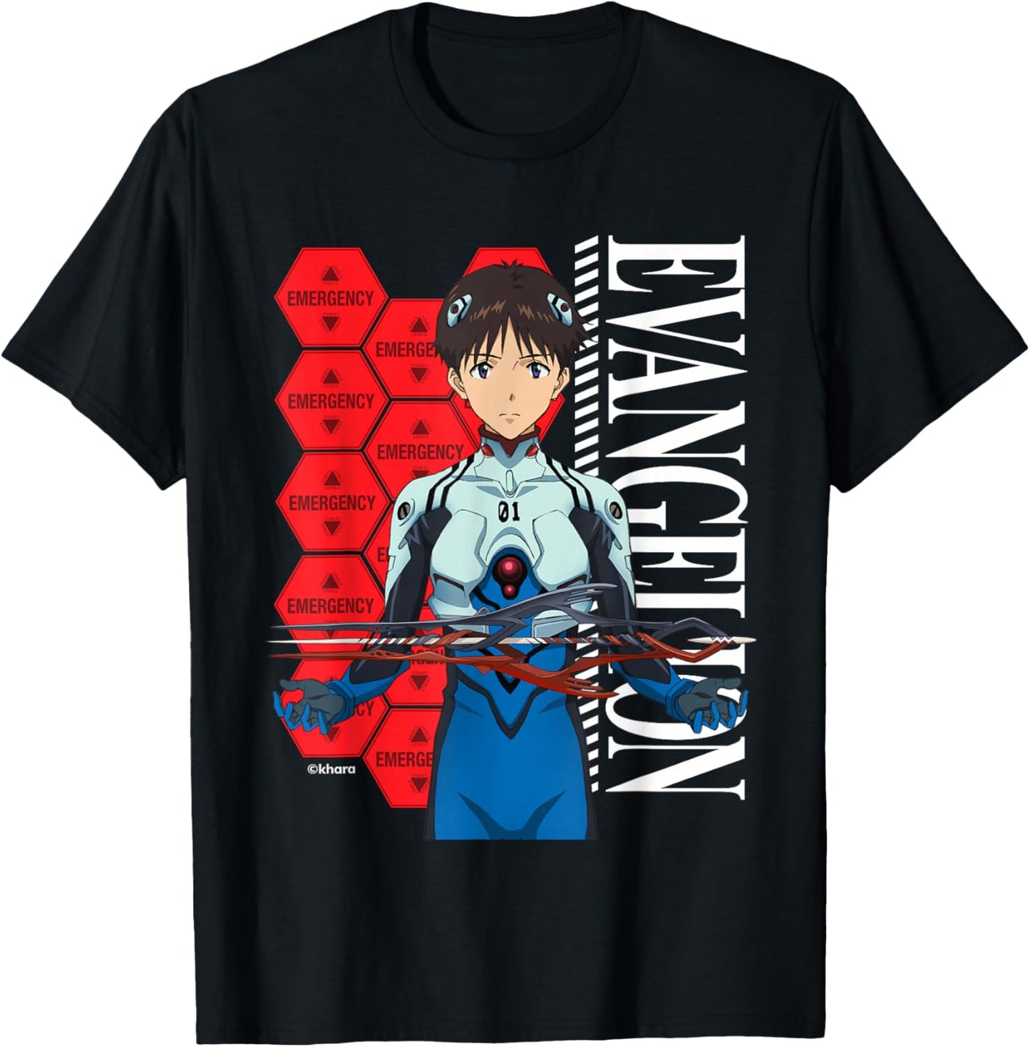 Evangelion 3.0+1.0 - “Shinji Ikari” T-Shirt - T-Shirt | Black