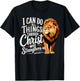 I Can Do All Things Through Christ Christian Faith Lion T-Shirt - T-Shirt | Black