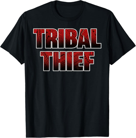 Tribal Thief Funny Wrestling T-Shirt - T-Shirt | Black