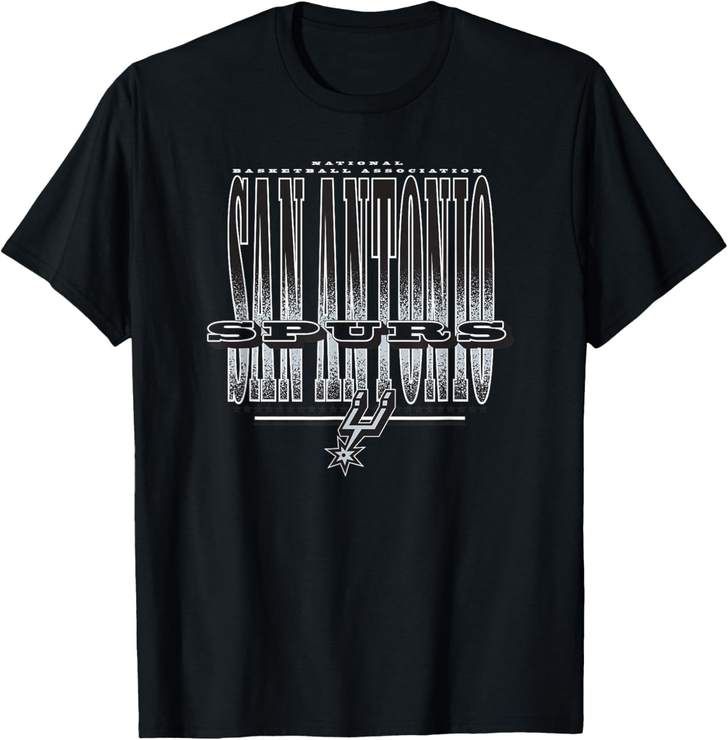 NBA San Antonio Spurs Stretch T-Shirt - T-Shirt | Black