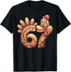 67 Thanksgiving Funny Turkey T-Shirt - T-Shirt | Black