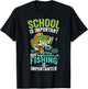 Funny Fishing For Boys Kids Fish Saying Bass Fisherman T-Shirt - T-Shirt | Black