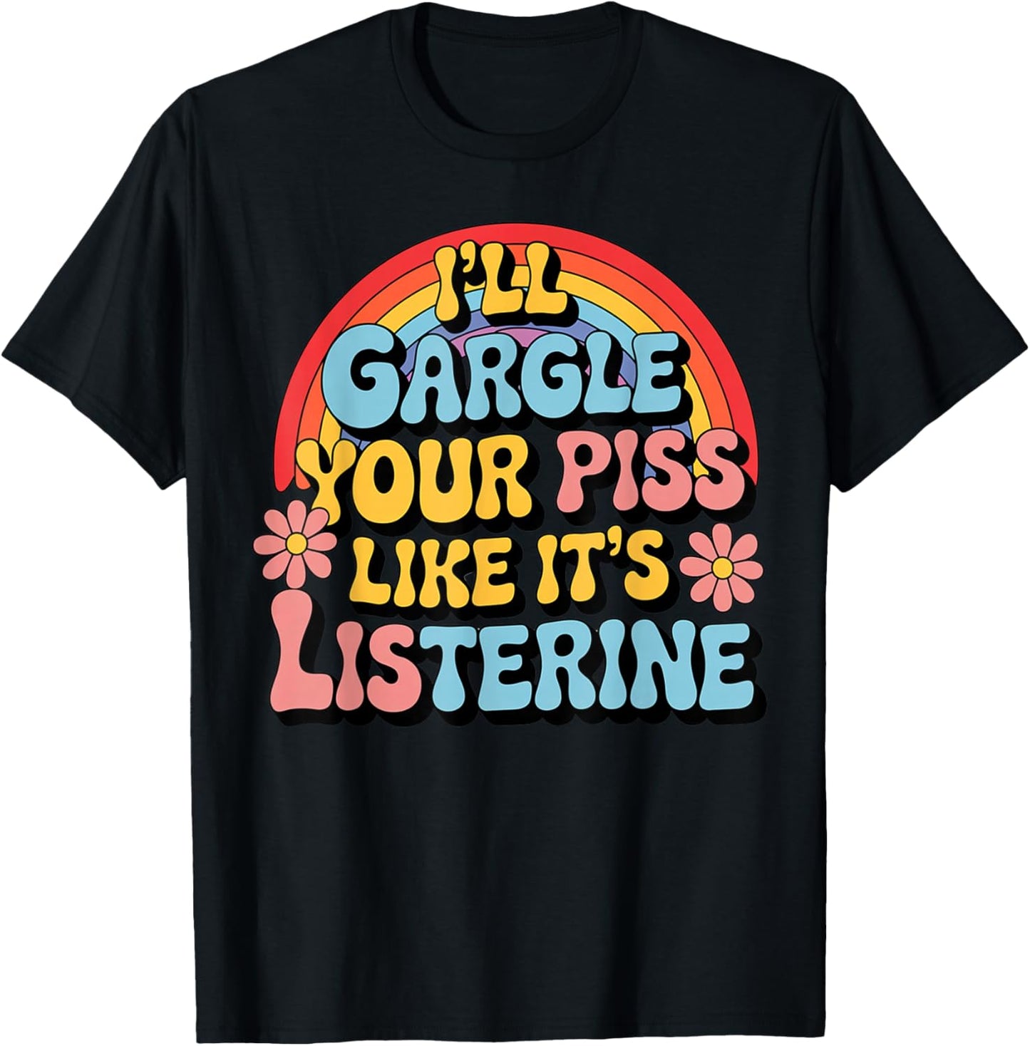 Funny Kawaii Aesthetic Meme Shock Humor Men Women T-Shirt - T-Shirt | Black
