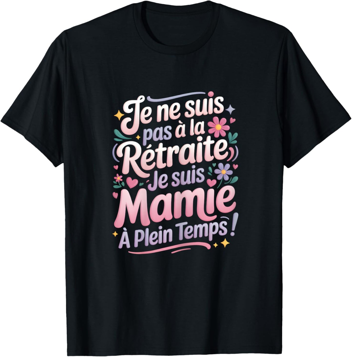 Retirement Woman Retired Woman Granny Humor T-Shirt - T-Shirt | Black