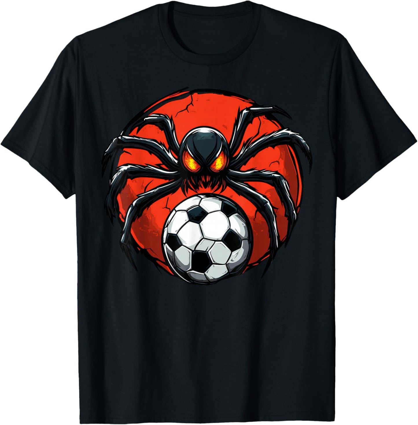 Spider Football / Football Spider T-Shirt - T-Shirt | Black