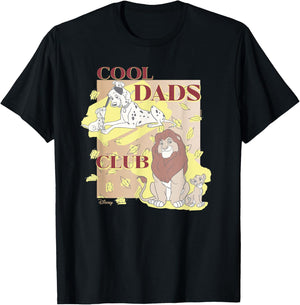 Disney Classics Cool Dads Club Father's Day T-Shirt - T-Shirt | Black