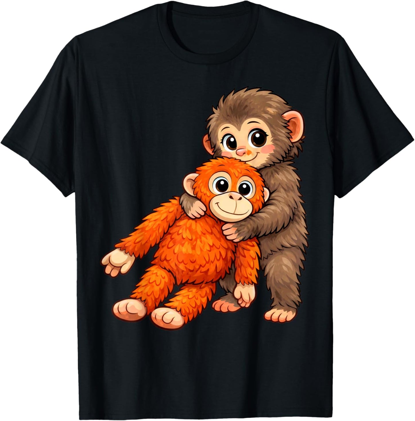 Baby Monkey Punch T-Shirt - T-Shirt | Black