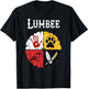 Lumbee Tribe Native American Medicine Wheel T-Shirt - T-Shirt | Black