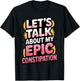 Funny Epic Constipation Diarrhea GI Doctor Humor Pink T-Shirt - T-Shirt | Black