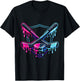 Boys Drip Ice Hockey Boys Girls Kids Hockey T-Shirt - T-Shirt | Black