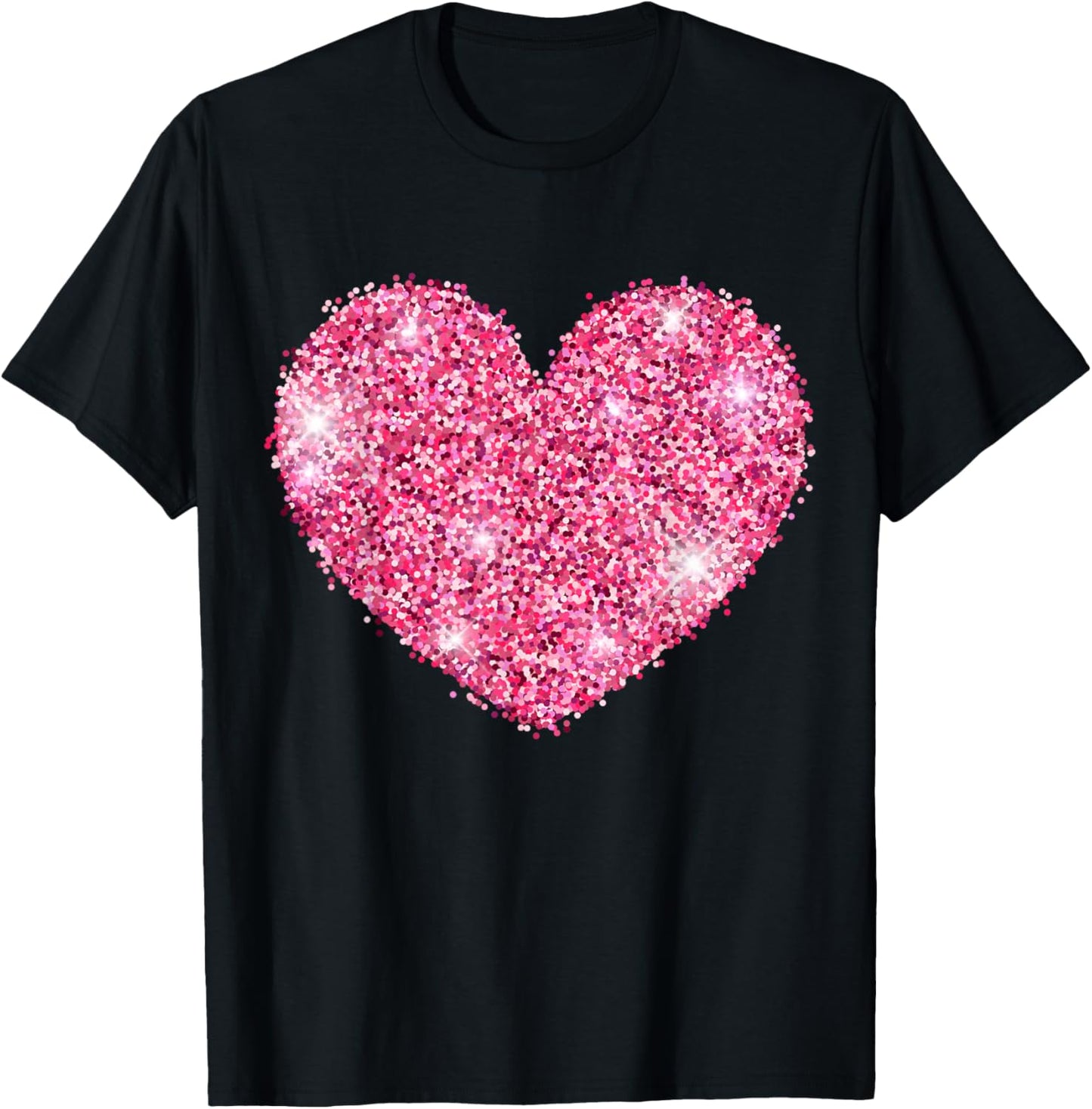 Red Heart Valentine's Day Costume Love T-Shirt - T-Shirt | Black