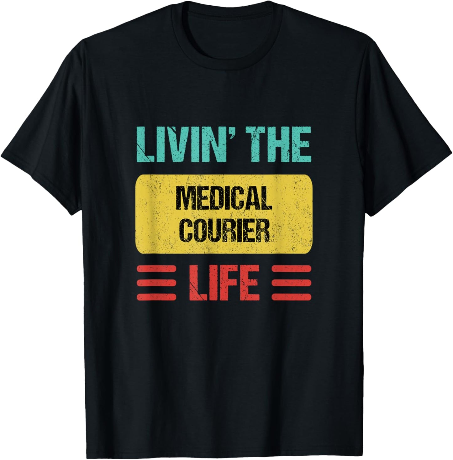 Medical Courier T-Shirt - T-Shirt | Black