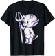 Baby Devil Demon Pitchfork Tattoo Flash T-Shirt - T-Shirt | Black