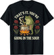 That's It You're Going in The Soup Frog T-Shirt - T-Shirt | Black