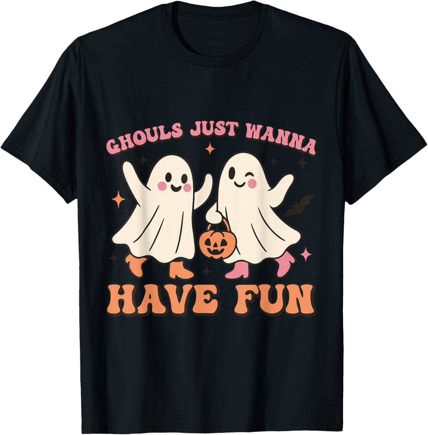 Ghouls Just Wanna Have Fun Funny Halloween T-Shirt - T-Shirt | Black