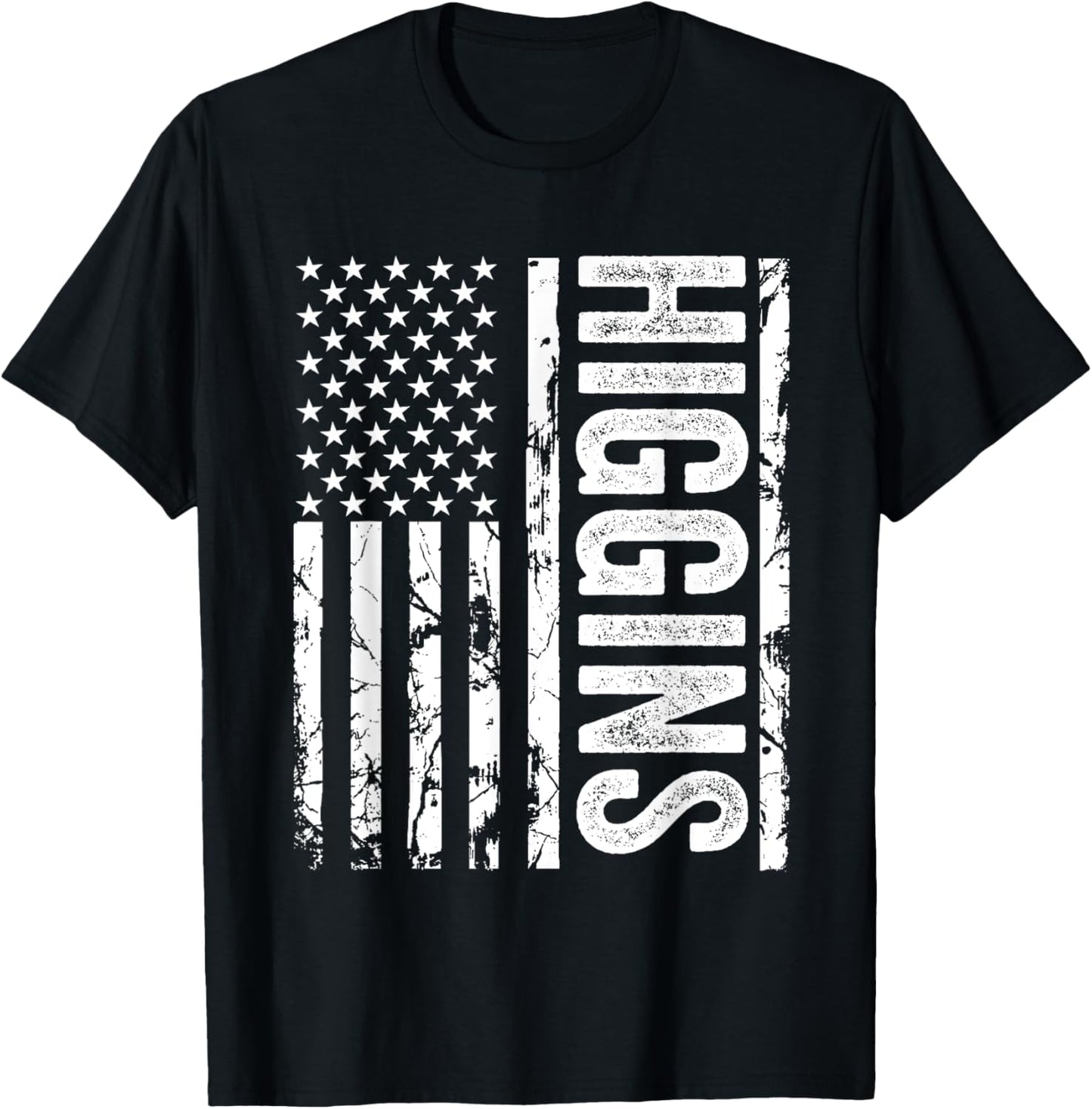Higgins Last Name Funny Surname Team Higgins Family Reunion T-Shirt - T-Shirt | Black