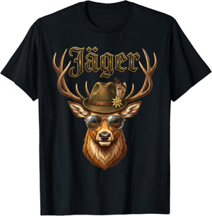 Fancy Dress Hunting T-Shirt - T-Shirt | Black