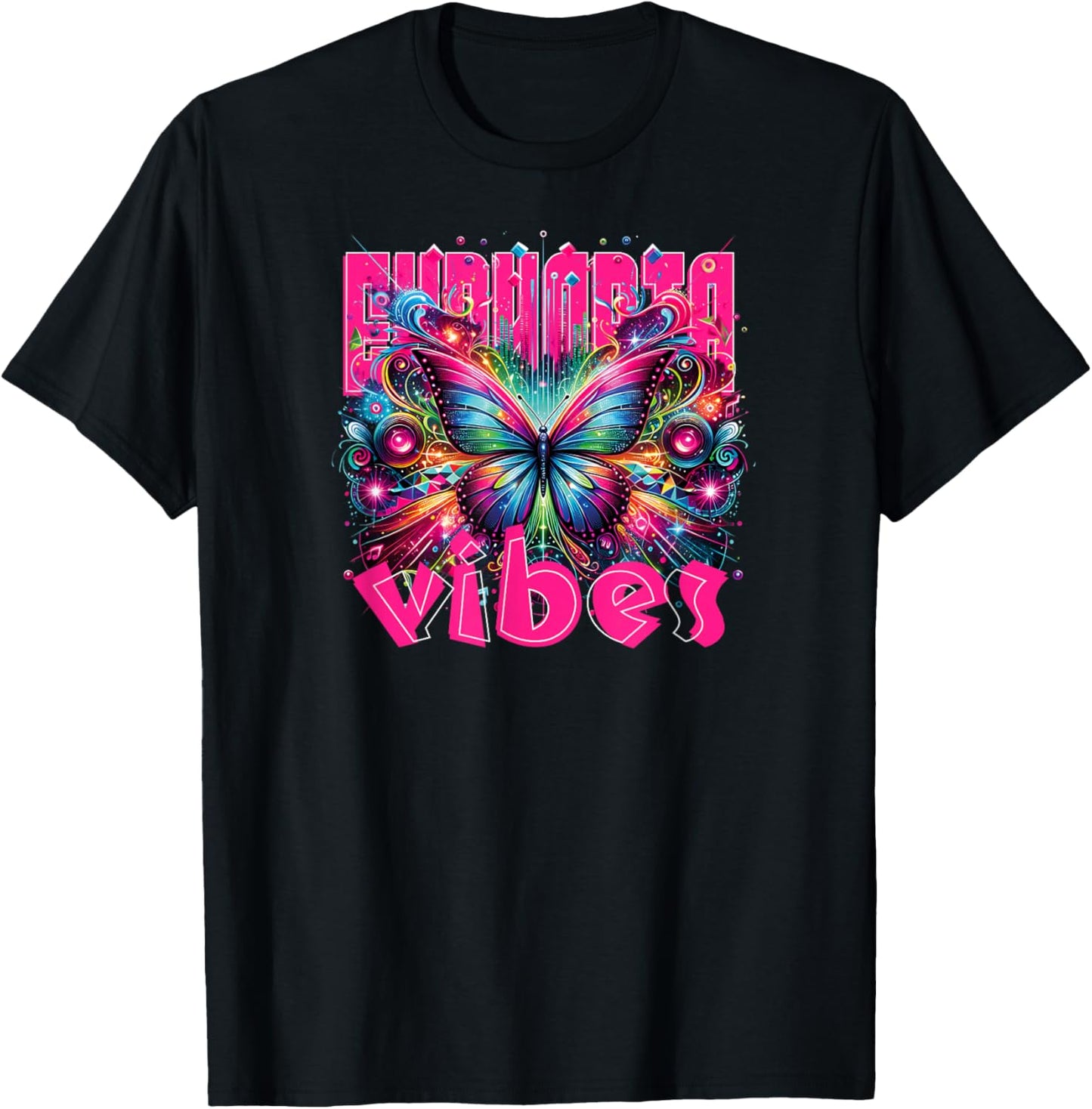 Vibes - Papillon T-Shirt - T-Shirt | Black