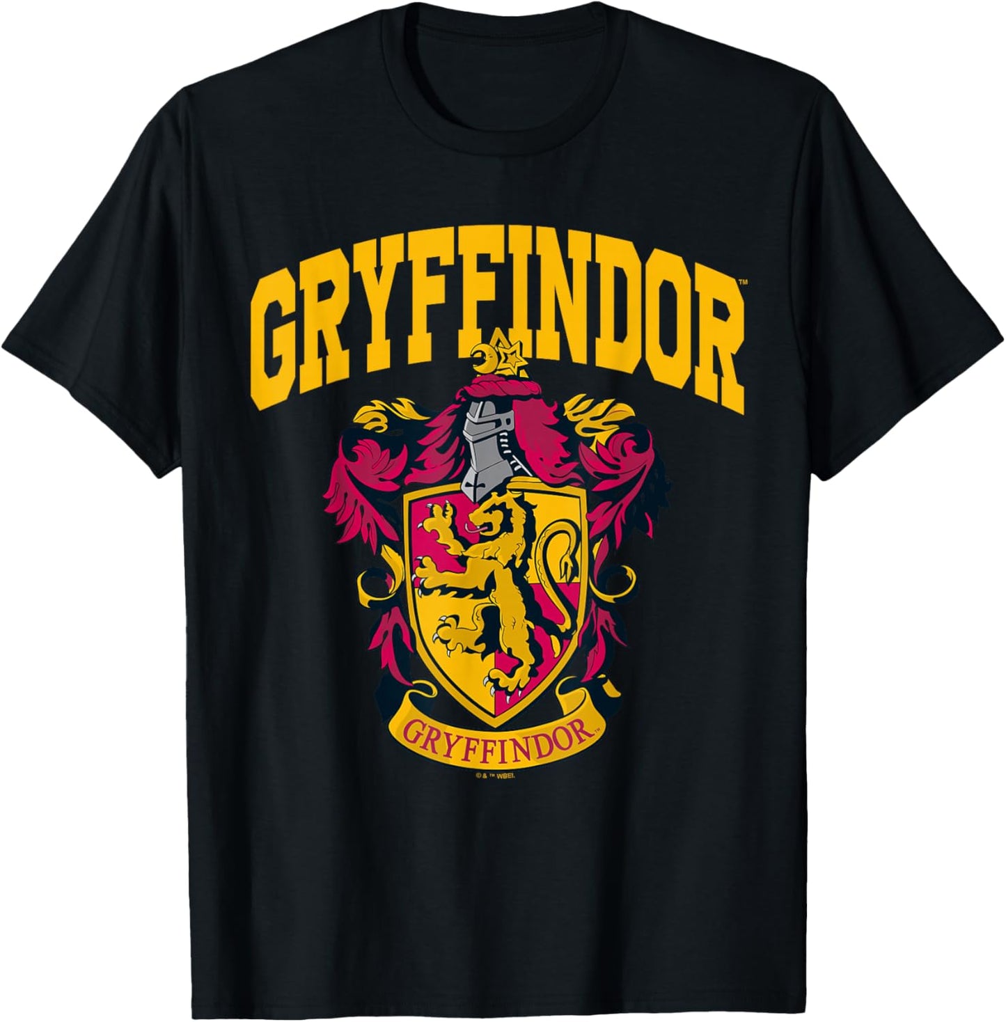 Harry Potter Gryffindor Collegiate Arch T-Shirt - T-Shirt | Black