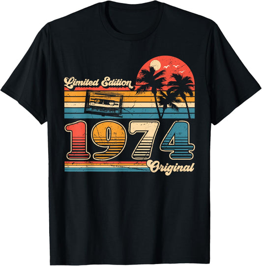 Original 1974 Vintage Birthday ancie Women T-Shirt - T-Shirt | Black