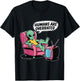 Humans are Overrated Funny Alien T-Shirt - T-Shirt | Black