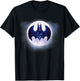 Batman 1989 Batwing Moon T-Shirt - T-Shirt | Black