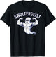 Halloween Bodybuilding Ghost Funny Swoltergeist Spooky Gym T-Shirt - T-Shirt | Black