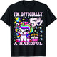 I'm Officially a Handful Birthday 5th Unicorn for girls T-Shirt - T-Shirt | Black