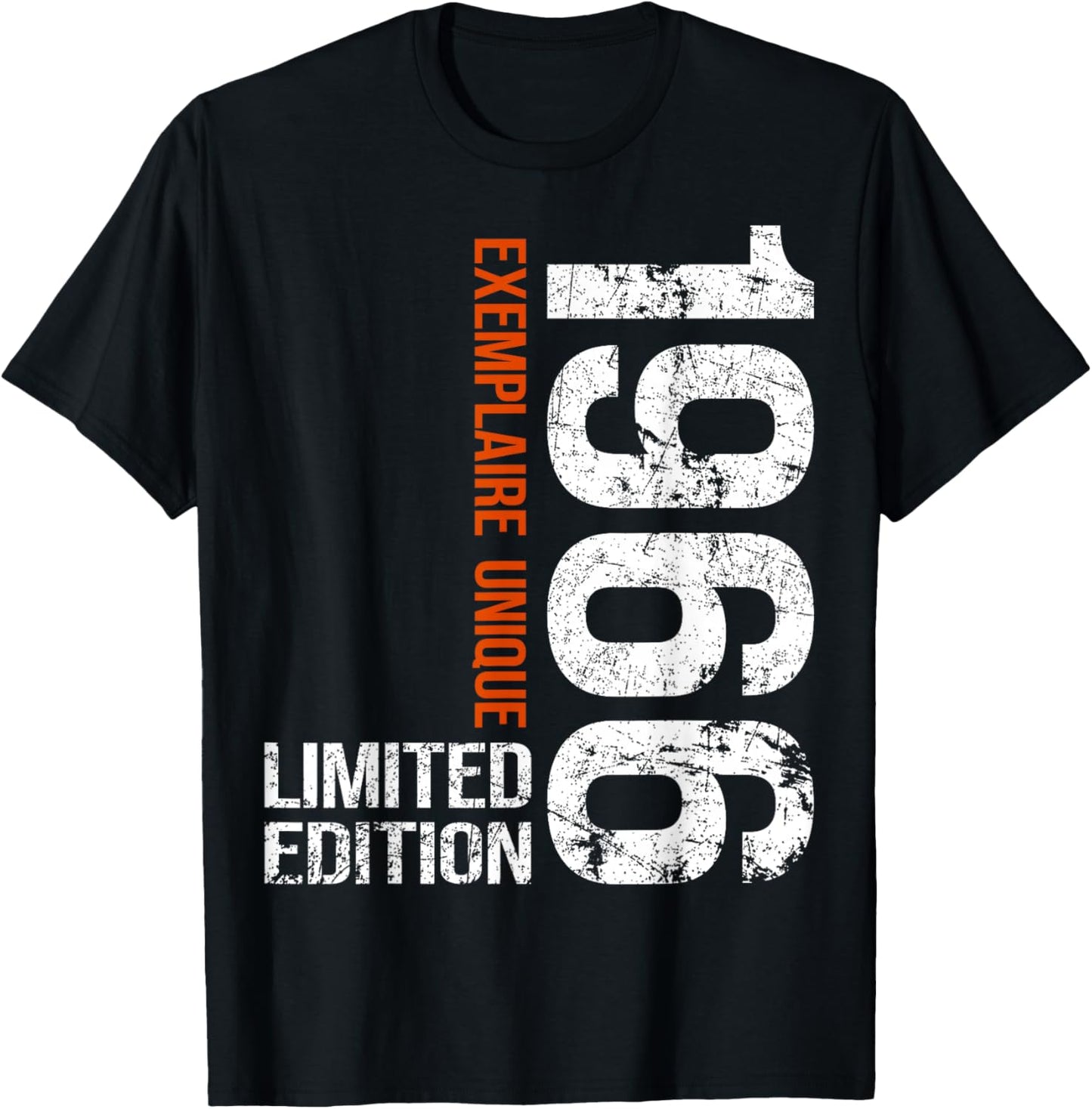 60ème Anniversaire 1966 Vintage 60 Ans Hommes Millésime 1966 T-Shirt - T-Shirt | Black