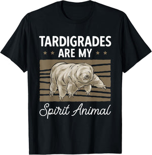 Tardigrade Water Bear Spirit Animal Tardigrade T-Shirt - T-Shirt | Black