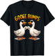 Goose Bumps Funny Goose Fist Bump Gift T-Shirt - T-Shirt | Black