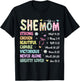 She Is Mom Christian Mother's Day Jesus Mama Religious Women T-Shirt - T-Shirt | Black