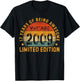 Vintage 2009 17th Birthday 17 Years Being Awesome Men Kids T-Shirt - T-Shirt | Black