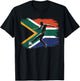 South Africa Soccer T-Shirt - T-Shirt | Black