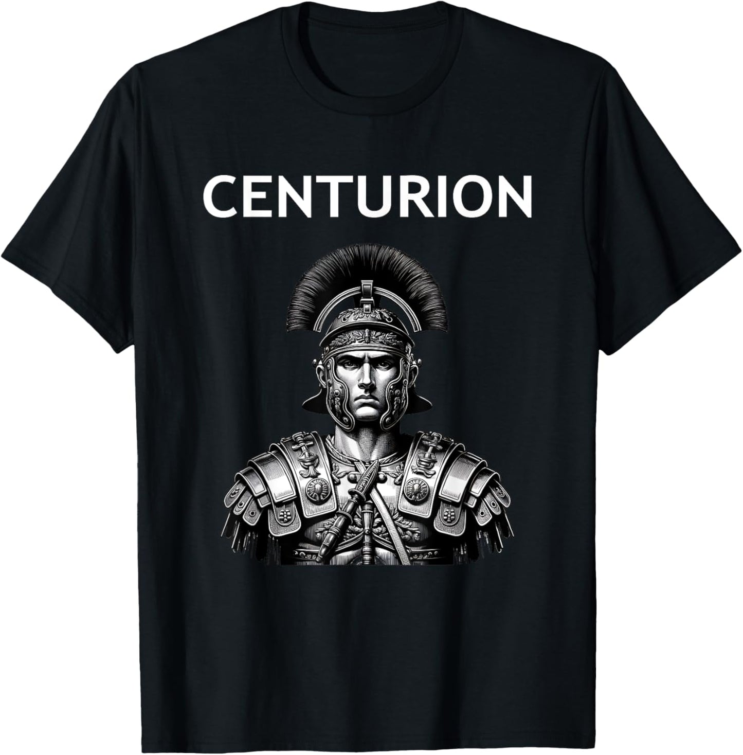 Roman Centurion Ancient Roman History T-Shirt - T-Shirt | Black