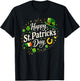 Happy Saint Patrick's Day Celebration Irish St Patrick's Day T-Shirt - T-Shirt | Black