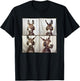DJ Animal With Headphones Music Men Women Kids Quirky Donkey , Small, Black T-Shirt - T-Shirt | Black