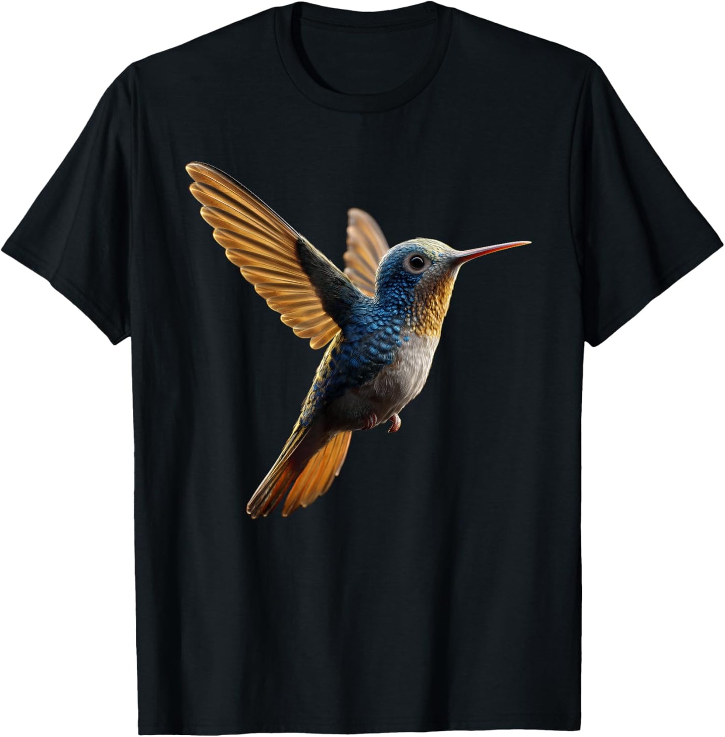 Hummingbird Hummingbird Bird Sweet Hummingbirds T-Shirt - T-Shirt | Black